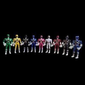 Vintage Power Ranger Action Figure Set of 9
